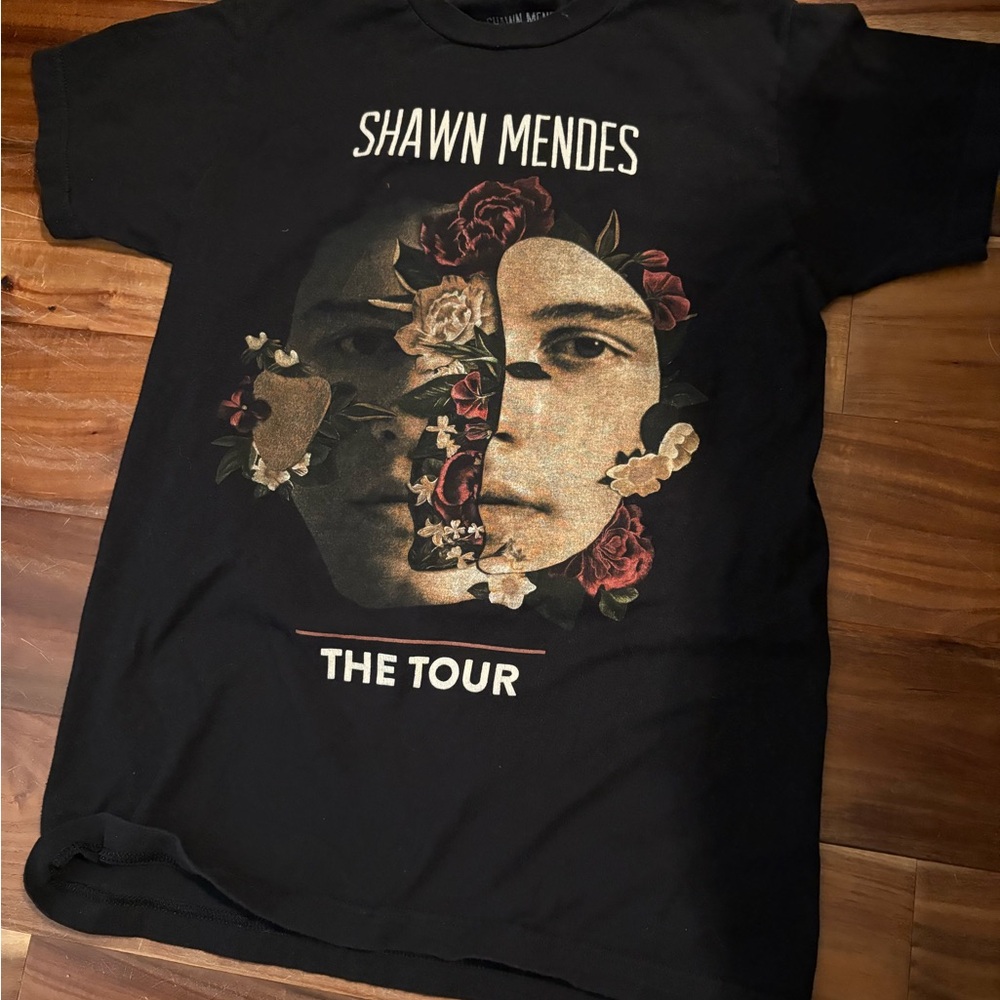 Shawn Mendes Black Tour T-Shirt size‎ small 0111